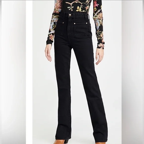 Khaite Isabella Super high waisted jeans shade Dayton - Picture 2 of 8